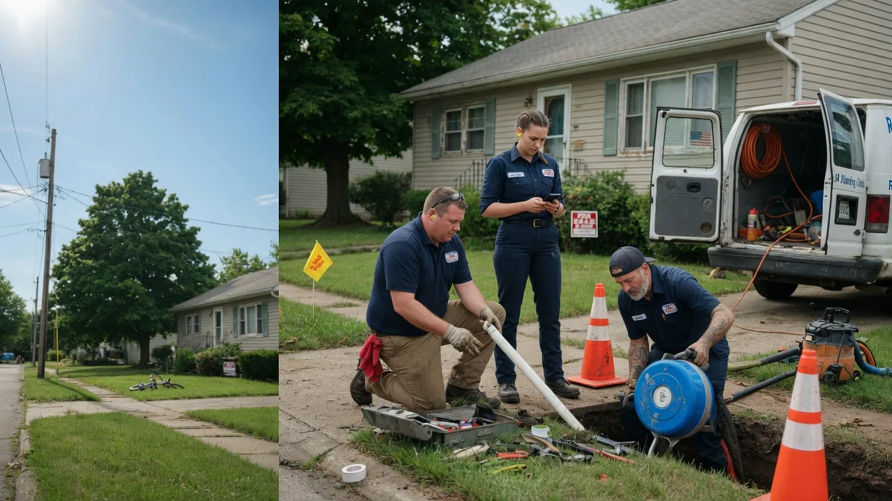 Sewer Line Repair in Kellyville, OK near me